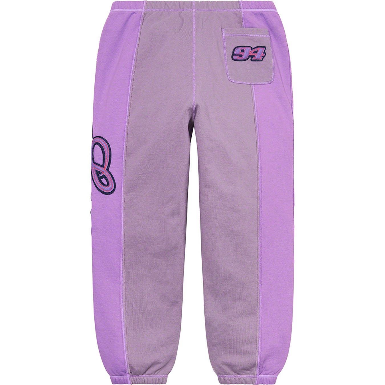 Paneled Script Sweatpant view 10